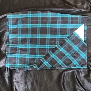 Torrid plaid pencil skirt